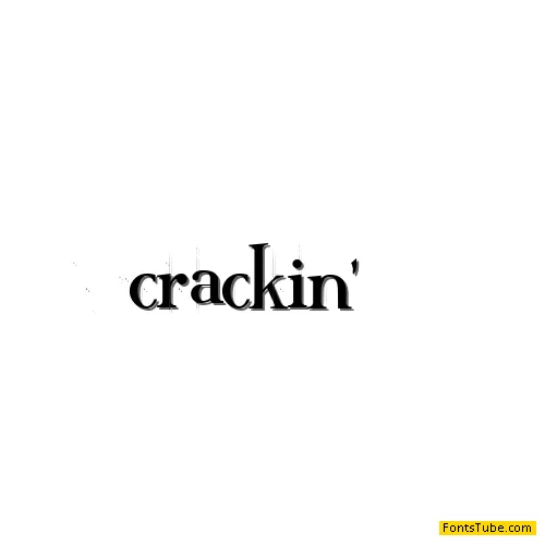 Crackin' Font