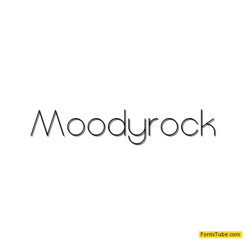 Moodyrock Font