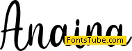 Anaira - Personal Use Font