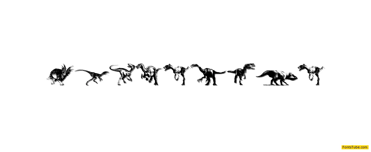 Dinosaurs Font