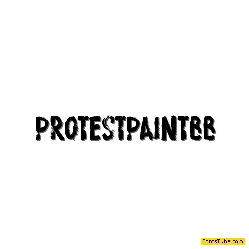 Protest Paint BB Font Family