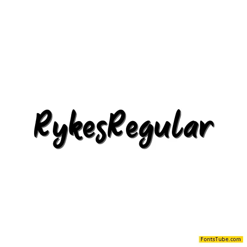 Rykes Font