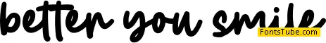 Better You Smile Font