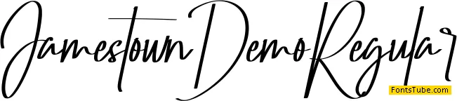 Jamestown Demo Font