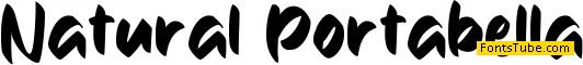 Natural Portabella Font