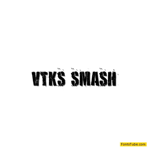 VTKS SMASH Font