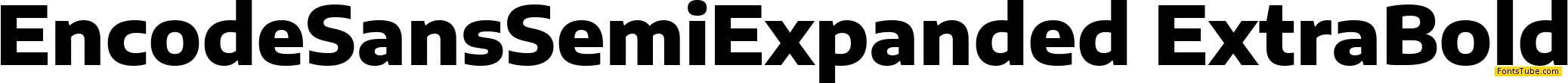 Encode Sans Semi Expanded