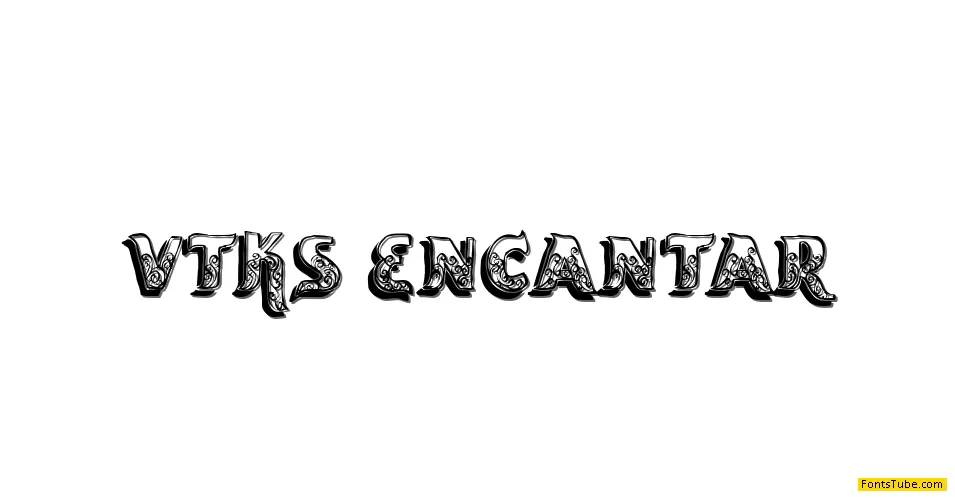 vtks encantar Font