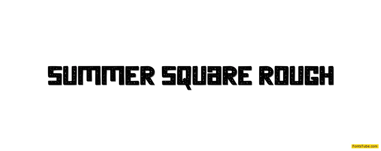 Summer Square Font Family