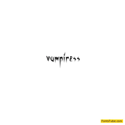 Vampiress Font