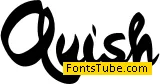 Quish Font