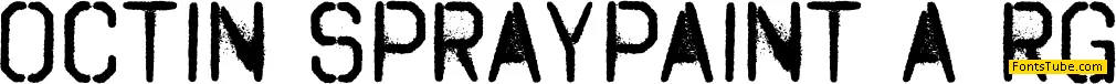 Octin Spraypaint Font