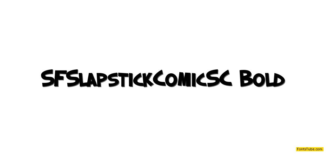 SF Slapstick Comic Font Family