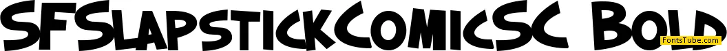 SF Slapstick Comic Font Family