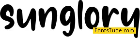 sunglory Font