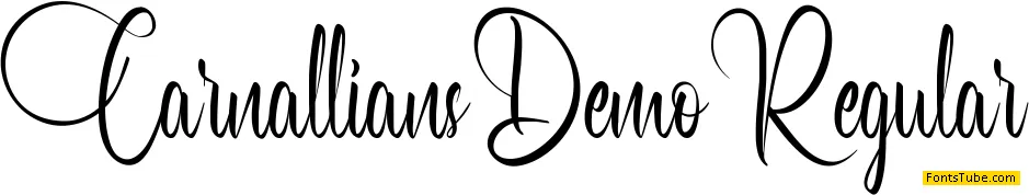 Carnallians Demo Font