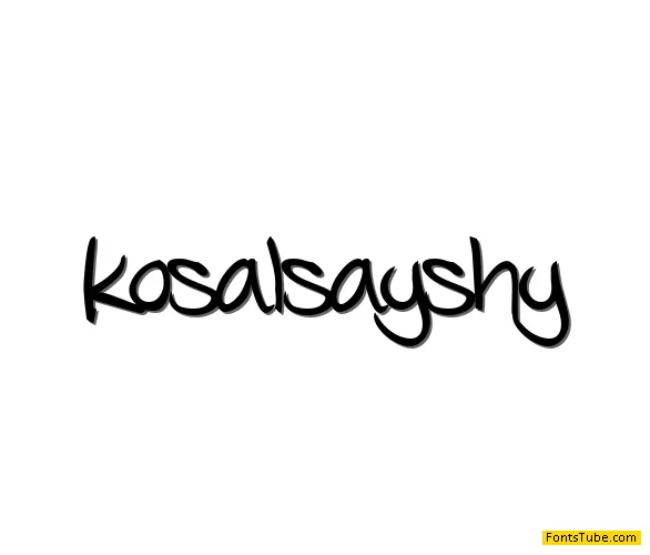 Kosal says hy Font