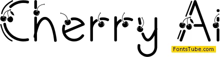 Cherry Ai Font