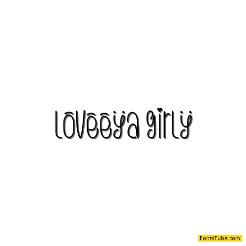 Loveeya Girly