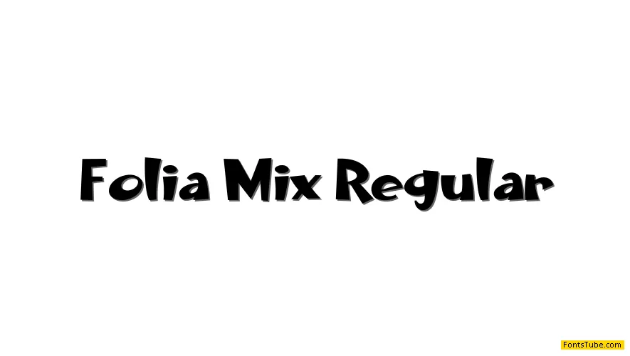 FoliaMix Font