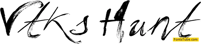 Vtks Hunt Font