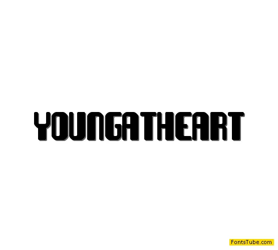 Young at heart Font