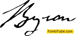 Byron Font