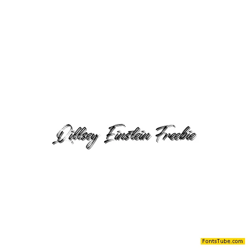 Qillsey Einstein Font