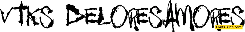 Vtks DeloresAmores Font