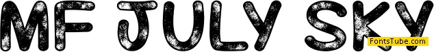 Mf July Sky Font