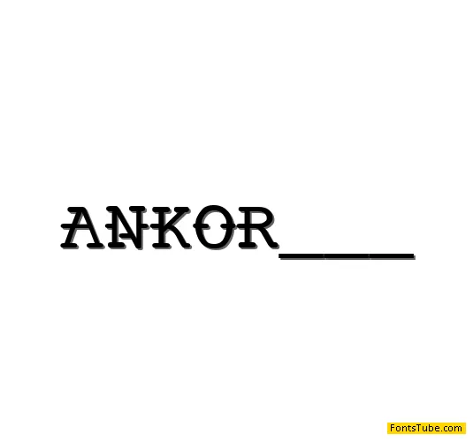 Ankora Font