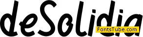 de Solidia Font