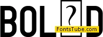 BOLÃ©D Font