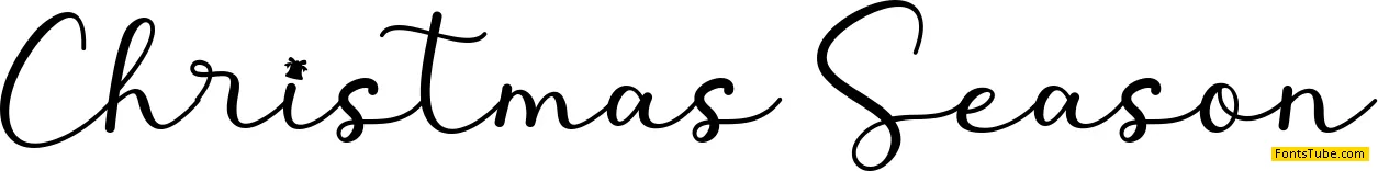 Christmas Season Font