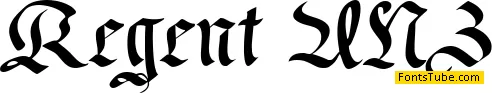 Regent UNZ Font