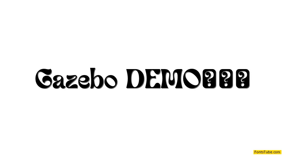 Guyon Gazebo Font