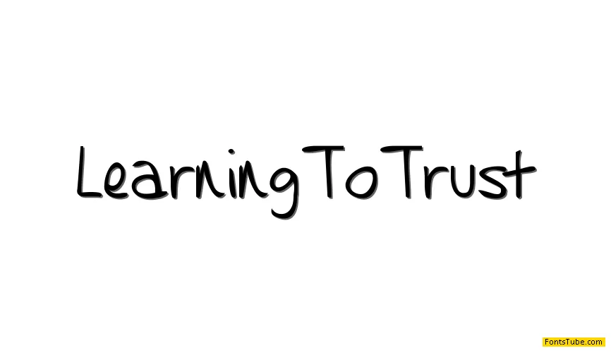 Learning to Trust Font