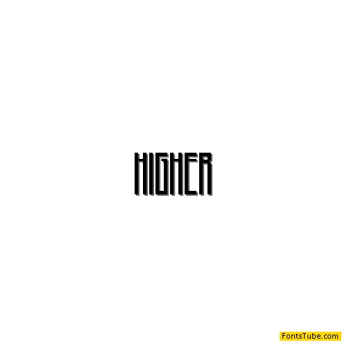 Higher Font