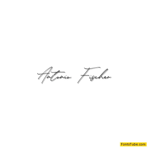 Antonio Fischer Font