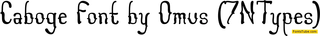 Caboge Font