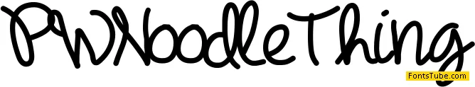 PWNoodleThing Font