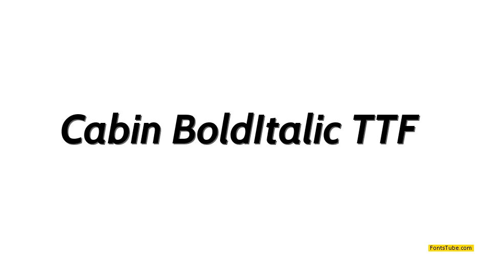 Cabin Font Family