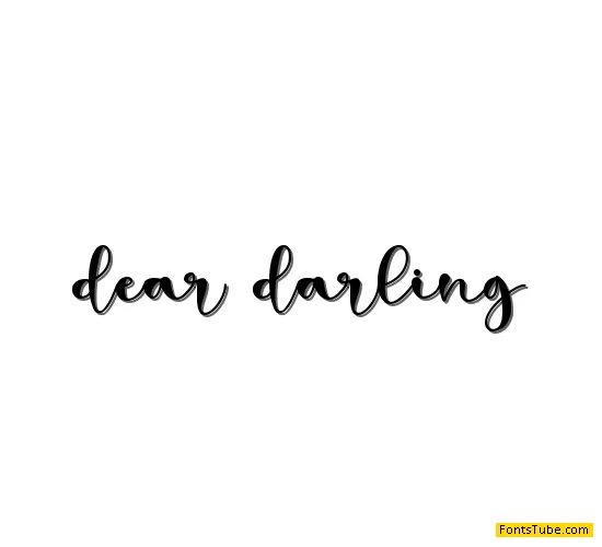 Dear Darling