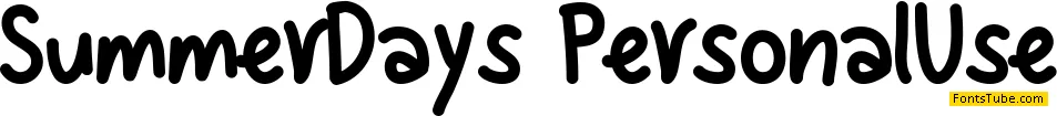 Summer Days Font