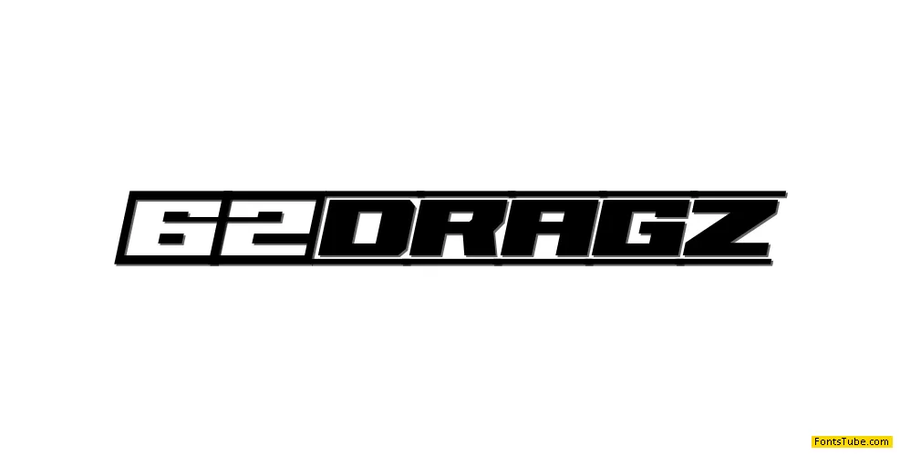 62DRAGZ Font