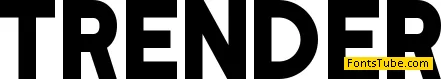 Trender Font