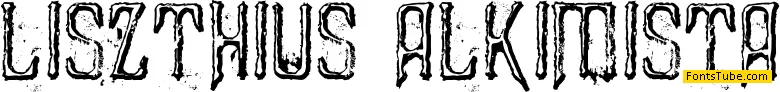 Liszthius-Alkimista Font
