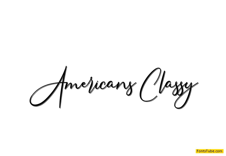Americans Classy