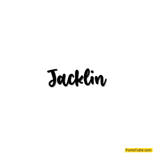 Jacklin Font
