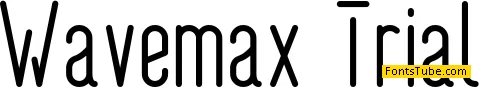 Wavemax Font